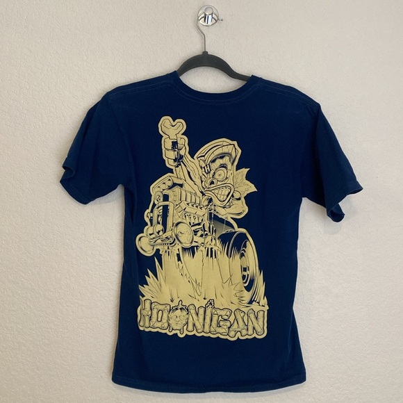 Hoonigan Tiki Navy Shirt Size Small - Picture 3 of 4